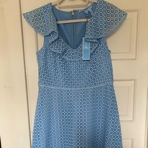 Beautiful baby blue eyelet dress by Draper James